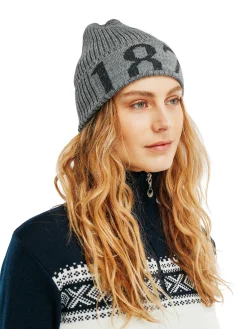 Dale of Norway 1879 Unisex Wool Hat Smoke Darkcharcoal Store