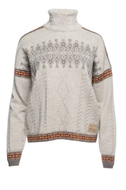 Dale of Norway Aspoy Women's Lightweight Wool Sweater Sand Copper Mountainstone Cheap