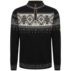 Dale of Norway Blyfjell Men's Knit Sweater Black Smoke Offwhite Lgtcharco Sale