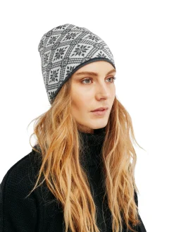 Dale of Norway Christiania Women's Hat - Merino Wool Schiefer Offwhite Best Sale
