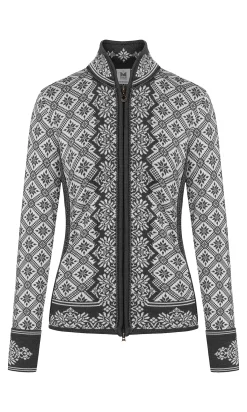 Dale of Norway Christiania Women's Jacket - Merino Wool Schiefer Off-White Best