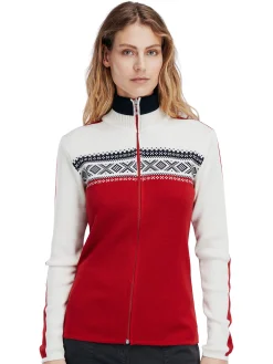 Dale of Norway Dystingen Women's Jacket Raspberry Offwhite Navy Online