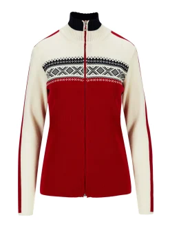 Dale of Norway Dystingen Women's Jacket Raspberry Offwhite Navy Online