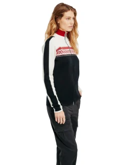 Dale of Norway Dystingen Women's Jacket Black Offwhite Raspberry Cheap