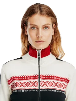 Dale of Norway Dystingen Women's Jacket Black Offwhite Raspberry Cheap