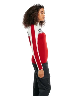 Dale of Norway Dystingen Women's Merino Wool Sweater Raspberry Hot