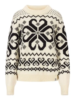 Dale of Norway Falkeberg Women's Sweater Offwhite Black Best