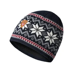 Dale of Norway Garmisch Hat - Merino Wool Navy Offwhite Red Cheap