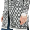 Dale of Norway Ingeborg Women's Jacket - Merino Offwhite Black Grauvig. Smoke Online