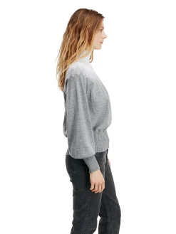 Dale of Norway Isfrid Women's Merino Wool Sweater Grey Best Sale