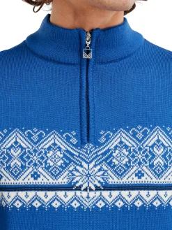 Dale of Norway Moritz Men's Sweater - Merino Wool Ultramarineoffwhite Navy Cheap