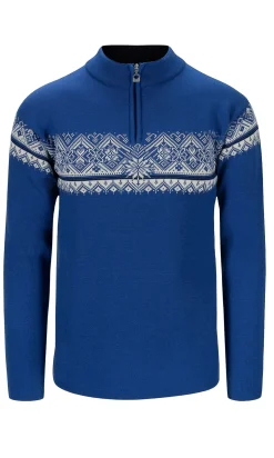 Dale of Norway Moritz Men's Sweater - Merino Wool Ultramarineoffwhite Navy Cheap
