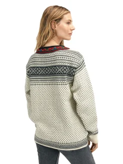 Dale of Norway Setesdal Sweater - Norwegian Wool Offwhite Black Online