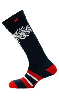 Dale of Norway Spirit Wool Socks High Navy Raspberry Offwhite Best Sale