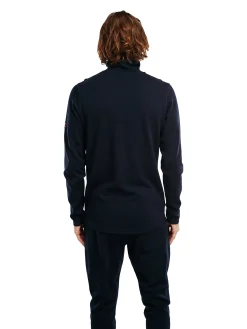 Dale of Norway Tindefjell Basic Men's Merino Wool Basic Sweater Navy Offwhite Raspberry Sale