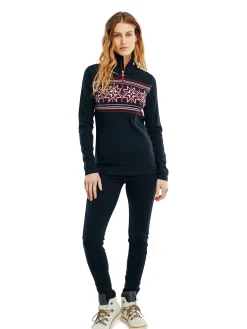 Dale of Norway Tindefjell Basic Women's Merino Wool Leggings Navy Shop