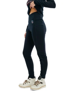 Dale of Norway Tindefjell Basic Women's Merino Wool Leggings Navy Shop