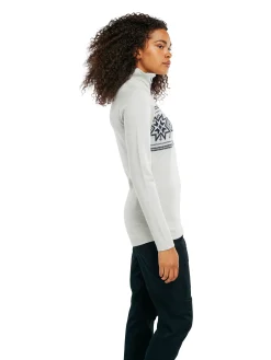 Dale of Norway Tindefjell Basic Women's Merino Wool Basic Sweater Offwhite Navy Smoke Sale