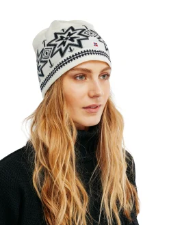 Dale of Norway Tindefjell Unisex Merino Wool Hat Offwhite Smoke Navy Flash Sale