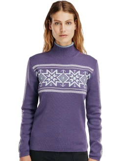 Dale of Norway Tindefjell Women's Sweater - Merino Darkpurple Best