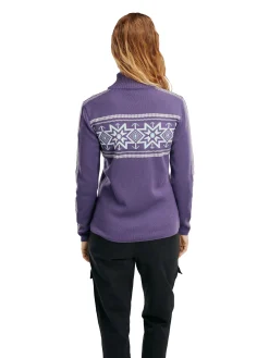 Dale of Norway Tindefjell Women's Sweater - Merino Darkpurple Best