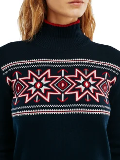 Dale of Norway Tindefjell Women's Sweater - Merino Navy Cheap