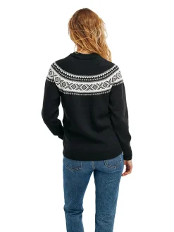 Dale of Norway Vagsoy Women's Wool Sweater Black Offwhite Online