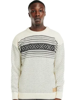 Dale of Norway Valloy Men's Wool Sweater Offwhite Black Online