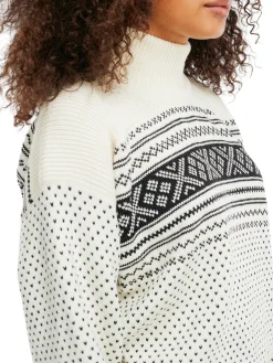 Dale of Norway Valloy Women's Wool Sweater Offwhite Black Shop