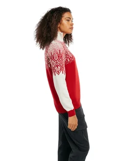 Dale of Norway Winterland Women's Merino Wool Sweater Raspberry New